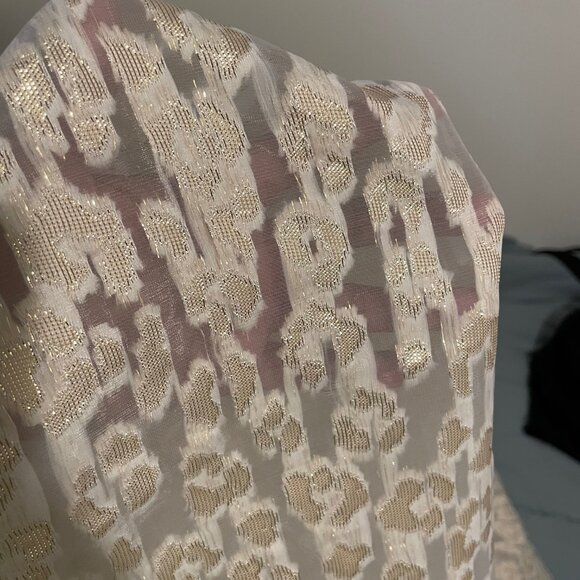 Pankaj Nidhi Burnout Shimmer Maxi Skirt from Anthropologie in Size 2 - Picture 6 of 6